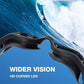 ZIONOR G1 Lite Swim Goggles with Swim Cap Comfortable Anti-fog Swimming Goggles Cap Set for Adult Men Women