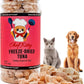 Freeze-Dried Tuna Treats for Cats & Dogs – 100% Wild Caught, Single Ingredient, High-Protein, Healthy Snack – No Additives or Preservatives – 1.7oz - Inspected & Tested in USA