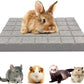 BNOSDM Rabbit Grinding Claw Pads Natural Hamster Lava Stone Teeth Grinding Scratching Pad Chew Toy for Small Animals