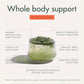 WelleCo The Super Elixir Daily Greens Powder, Probiotic Drink Mix with Whole Foods, Gluten Free, Vegan Gut Health Powder, Energy, Immunity, Healthy Skin, Hair & Nails (Jar, Blood Orange)