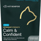 VetriScience Veterinary Strength Calm & Confident Chews - Stress Supplement for Cats - Supports Brain Function for Cats - with L-Theanine, Thiamine & More - 45 Count