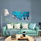 SYGALLERIER Fish Metal Wall Art Hand Crafted Large 3D Sea Life Pictures Modern Abstract Coastal Aluminum Artwork Contemporary Sculpture for Living Room Bedroom Dinning Decor
