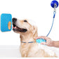 Petbobi Dog Bathing Tether with Heavy Suction Cup Lick Mat, Pet Grooming Tub Restraint Leash with Dog Scrubber for Bath, Adjustable Cat Fixed Safety Rope for Shower, Blowing, Trimming, Brushing Pet