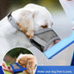 Dog Muzzle, Soft Air Mesh Muzzle for Small Medium Large Dogs Anti Biting Barking Chewing, Breathable Drinkable Adjustable Loop Pets Muzzle for German Shepherd Husky Labrador Retriever (Grey,L)