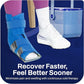 Ice Box - Advanced Cooling Ice Therapy Machine with Ankle Wrap - Ankle Ice Pack Wrap for Targeted Pain Relief, Post Injury/Surgery Recovery, and More