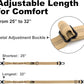 Plutus Pet Dog Seat Belt for Car, Adjustable Dog Car Harness with Carabiner Clip, Reflective Safety Dog Seatbelt Leash with Elastic Bungee, Beige