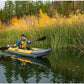 Advanced Elements - Island Voyage 2 Inflatable Kayak - Recreational Convertible Kayak - for 1 or 2 Person - 11 ft - Yellow
