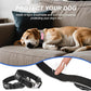 Waterproof Airtag Dog Collar - Nylon Collar with Durable Airtag Holder, Reflective&Anti-Lost with Safety Metal Buckle, Soft Padded Adjustable for Small Medium Large Dogs Black M