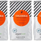 Amazon Fresh Colombia Ground Coffee, Medium Roast, 12 Ounce (Pack of 3)