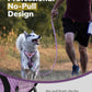 MIDOG No-Pull Dog Harness | Adjustable & Reflective Pet Harness Leash Set for Small Medium Large Dogs Walking, Training| No Choke, Front Clip, Soft Padded Vest with Easy Control Handle - Purple, M