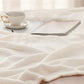 Bedsure Fleece Bed Blankets Full Size Cream - Soft Lightweight Plush Fuzzy Cozy Luxury Blanket Microfiber, 84x90 inches