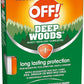 OFF! Deep Woods Insect Repellent Towelettes, Long Lasting Protection from Mosquitoes, Unscented, 12 Count (Pack of 3)