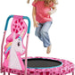 No-Gap 36" Mini Trampoline Toddler Trampoline with Handle for Kids, 36 inch Indoor Garden Small Kid Trampoline Baby Trampolines with Super Safe Cover for Toddlers Ages 2 to 5