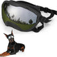 Dog Goggles for Large Dogs, UV Wind Dust Fog Protection, Soft Frame Adjustable Dog Sunglasses, Summer Driving & Winter Snow Eyewear, Tactical Pet Glasses with Elastic Strap (Black)
