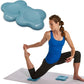 Gaiam Yoga Knee Pads (Set of 2) - Yoga Props and Accessories for Women/Men Cushions Knees and Elbows for Fitness, Travel, Meditation, Kneeling, Balance, Floor, Pilates