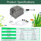 hygger Aquarium Air Pump 10W/15W 0.025Mpa/0.03Mpa Powerful Adjustable Fish Tank Air Pump 4 Outlets Oxygen Aerator for Medium Large Fish Tank Up to 1000 Gallon,Samll Pond,Hydroponics,Commercial Use