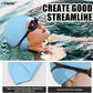 Tripsky Silicone Swim Cap,Comfortable Bathing Cap Ideal for Curly Short Medium Long Hair, Swimming Cap for Women and Men, Shower Caps Keep Hairstyle Unchanged…