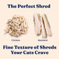 Solid Gold Wet Cat Food Shreds in Gravy - Healthy Canned Cat Food Made w/Real Chicken & Mackerel Shreds, Vitamins & Minerals - Grain Free & Gluten Free Canned Meals for Cats & Kittens - 24ct/3oz Can