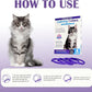 4 Pack Calming Collar for Cats - Long-Lasting Anxiety and Stress Relief, Relaxing Cat Collar,Adjustable Pheromones Collar for Cats，Natural Soothing 60 Days of Continuous Calming Move