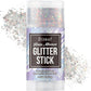 Brzeaf Waterproof Mermaid Glitter Stick, Shimmery& Long Lasting, Hair Eyeshadow Face Body Glitter, Singer Concert Music Rave Festival, Glitter Stick Makeup & Face Glitter Gel for Women Men 0.56 Oz