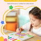 TECJOE Paint with Water Coloring Books for Toddlers, Princess Series Watercolor Set with 3 Brushes, Mess Free Painting Activity for Kids Ages 4 5 6 7 8, Arts & Crafts Toy