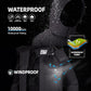 CAMEL CROWN Men's Winter Coat Waterproof Ski Jacket Fleece Lined Windproof Raincoat for Snow Outdoor Hiking Mountain