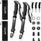 Trekking Poles - Aluminum 7075 Adjustable Walking Sticks with Quick Locks, Expandable to 53", Ultralight for Hiking, Camping, Mountains (Set of 2)