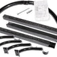 Pro Stand Plus Bike Rack - Heavy-Duty Telescoping Bicycle Stand with Tool Tray, Rotating Clamps, and Adjustable Handlebar Rod by RAD Cycle (Black)