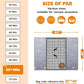 LOOBANI Washable Pee Pads for Dogs, Fast Absorption Reusable Puppy Pads, Waterproof Whelping Mats, Non Slip Training Pet Playpen Mat for Floor, Dog Crate, Grey, 1 Pack 65 x 48 in
