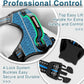 BARKBAY Dog Harness No Pull with ID Tag Pocket - Heavy Duty, Reflective, Easy Control for Large Dogs(Blue/Black,XL)