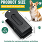 2 Pieces Brass Pet Training Clicker Signaling Cricket Clicker Metal Dog Clicker for Puppy Cats Trainer Pet Owners (Black)