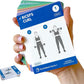 Arena Strength Workout Cards - Instructional Fitness Deck for Booty Band Workouts, Beginner Fitness Guide for Resistance Band Training Exercises at Home. Includes Workout Routines.
