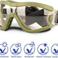 Medium Dog Sunglasses with Adjustable Strap UV Protection, Winproof Puppy Sunglasses, Suitable for Dogs Eyes Protection，Soft Dog Goggles