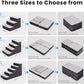 3-Step Adjustable Dog Stairs for Sofa and Couch, Dog Steps for Small Dogs and Cats, Foldable Pet Stairs for Low Bed Climbing, Non-Slip Pet Step Indoor, Grey