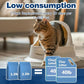 Made4Pets Cat Litter Crystals Kitty Litter Odor Control Crystal Litter Non Clumping No scooping Low Dust, Low Tracking, Lightweight, Dehydrates Waste,– 13.2 lbs (4 x 3.3 lb Packs)
