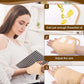 2 Pcs Castor Oil Pack Wrap for Hands, Reusable Organic Cotton Hand Castor Oil Pads, Self Adhesive Adjustable Hand Wraps, Prevent Leakage, Comfort Fit (Khaki)