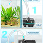 AQQA Dual-Use Aquarium Filter,Fish Tank Filter + Small Water Pump,Filtration,Wave-Making,Dissolved Oxygen,Water Circulation,Water Changes,Fountains Multifunctional Pump,Saltwater Freshwater (18W)