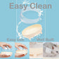 Meow&Woof Hamster Sand Bath Container, Large Sandbox Toilet Gerbil Batheoom, Tiny Chinchilla Dust Bathtub Sand Bath Box for Hamster Cage Accessories 6.5 Inch-Pink