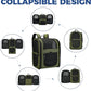 Apollo Walker Dog & Cat Carrier Backpack for 4-15lb Pets - Ventilated Safe Design with Padded Back Support, Breathable Mesh Pet Backpack for Hiking, Travel, Outdoor (Green)