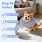 Dog Recovery Collar, Breathable Adjustable Soft Dog Cone, Waterproofing Cat Neck Cone, Pet Donut Collar After Surgery (Blue Gray, XL)