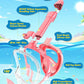 QingSong Kids Snorkel Mask Full Face, Snorkeling Set with Camera Mount, Foldable 180 Degree Panoramic View Snorkeling Gear Anti-Fog Anti-Leak