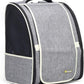 Texsens Pet Carrier Backpack with Window Blind for Small Cats Dogs, Ventilated Design, Safety Straps, Buckle Support, Collapsible, Designed for Travel, Hiking, Winter Outing, Outdoor, Go to Vet