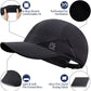 GADIEMKENSD Stretch Running Hat with Soft Brim, Quick Dry, Unstructured, Unisex-Adult