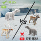 18pcs Arctic Animal Figures, Realistic Arctic Animals Toy Figurines Set with Arctic Fox Wolf Polar Bear Reindeer Figures for Kids, Miniature Toys Cake Topper Birthday Gift