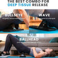 Thrival Relief Pro - Fully Adjustable Psoas Muscle Release Tool for Hip Flexor, Back, Glute, Iliacus, and Neck Pain - Trigger Point and Myofascial Release Tool - Carbon Black
