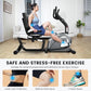 Recumbent Exercise Bike for Home,Recumbent Stationary Bikes for Adults & Seniors,Load Capacity of 400 pounds,Equipped with 16 Adjustable Gears, and Soft Adjustable Seats