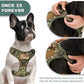 BUMBIN Tactical Dog Harness for Small Dogs No Pull, Famous TIK Tok No Pull Puppy Harness, Fit Smart Reflective Pet Walking Harness for Training, Adjustable Dog Vest Harness with Handle Forest Camo XS