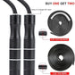 weighted jump rope Fitness for women men,1LB Tangle-free Skipping Rope for Muay Thai Training Crossfit workout Aluminum Handles Adjustable Length PVC Cord and Cotton Rope