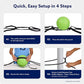 MOTOMY™ Volleyball Training Equipment Aid ‘VolleyPal’ – Solo Rebounder Trainer for Serve, Spike, Set & Pass; Indoor and Outdoor Practice Gear Gifts for Beginners & Experts