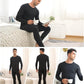 Mens Thermal Underwear Set with Lightweight Ultra Soft Fleece Lined,Long John Set, Skiing Base Layer